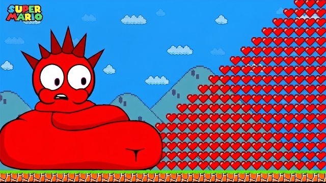 Super Mario Bros. Когда Марио против ЭВОЛЮЦИИ ГИГАНТСКОГО СПРУНКИ, РЭДДИ, Толстяка Каламити смотреть онлайн