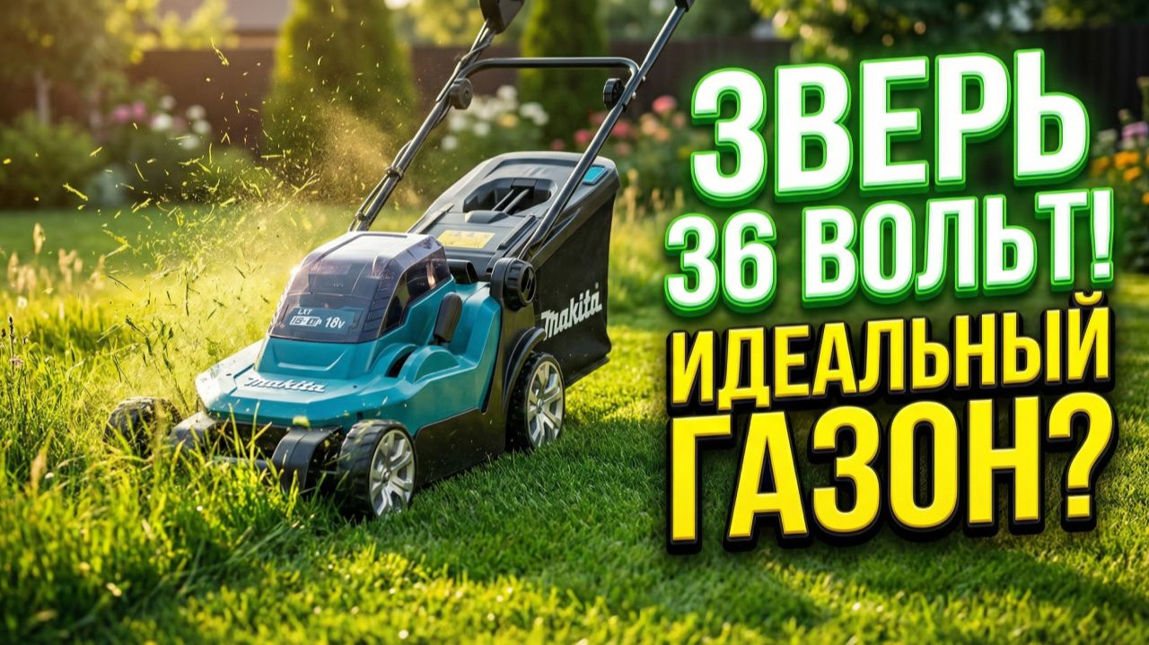 Аккумуляторная газонокосилка Makita DLM382PM2 — Стоит ли брать для дачи в 2026?