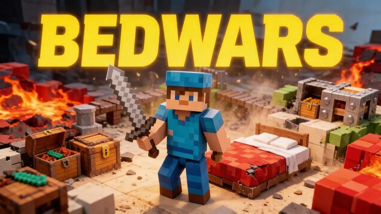 Bed wars I Разнес всех I №1 смотреть онлайн