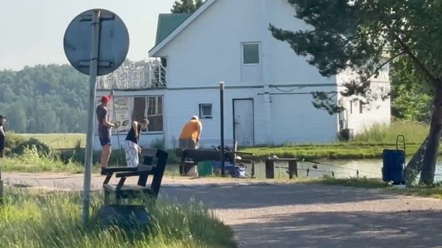 поимка на малом водоёме