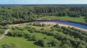 Пляж р.Кулой, Заозерье.