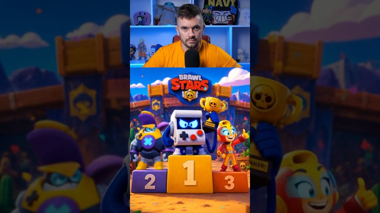 Он победит в последней гонке! #brawlstars смотреть онлайн