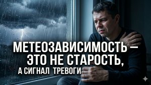 Метеозависимость — это не старость, а сигнал тревоги