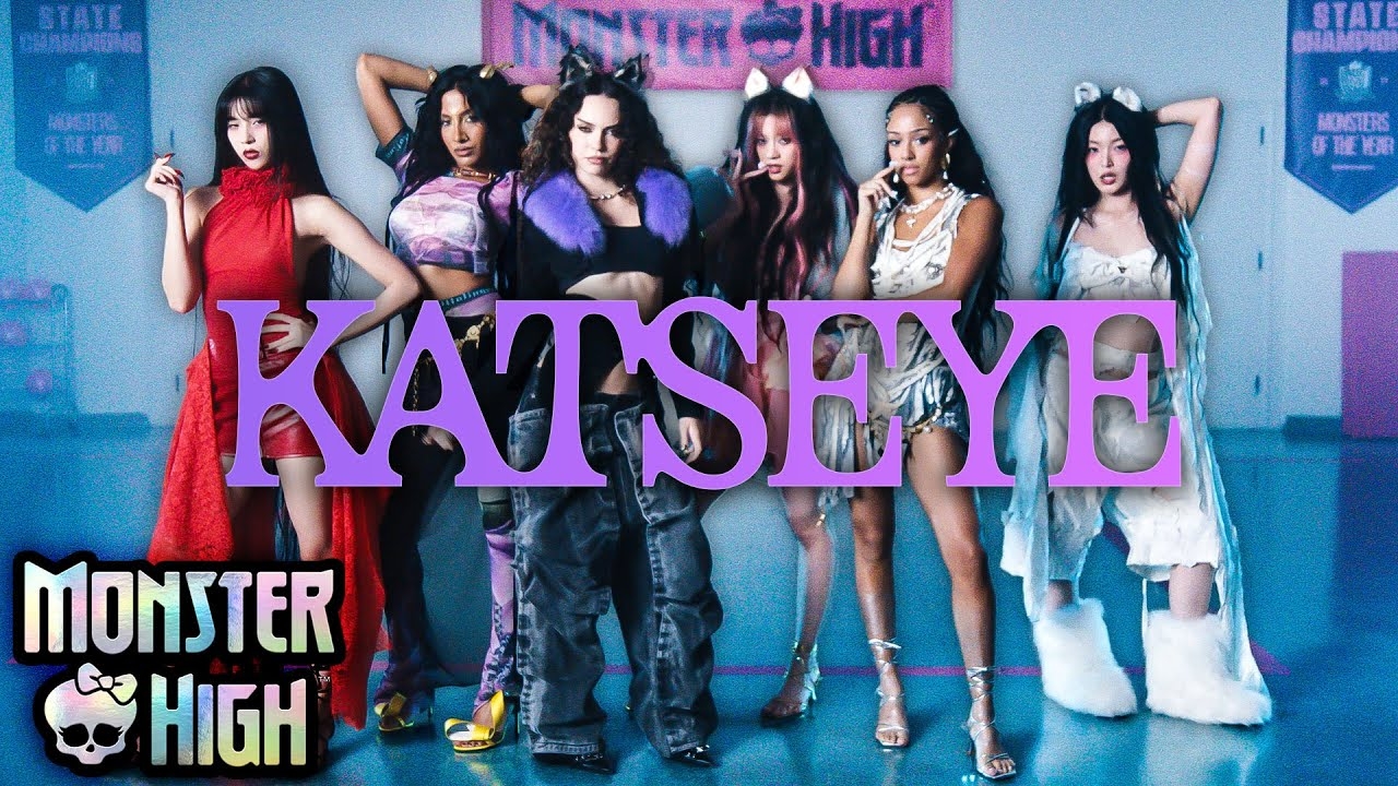MONSTER HIGH FRIGHT SONG FT. KATSEYE OFFICIAL MUSIC VIDEO | MONSTER HIGH