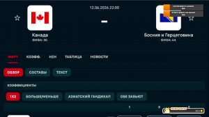 придурок смотрит КАНАДА - БОСНИЯ И ГЕРЦЕГОВИНА чм2026