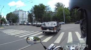 Еду на ретро парад автомобилей