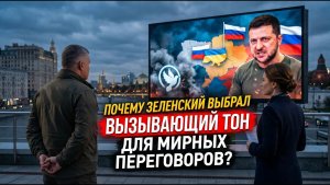 Под прикрытием НАТО почему Зеленский выбрал вызывающий тон для мирных переговоров