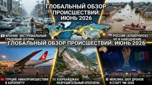 Новости Сегодня 12.06.2026 — ЧП, наводнение, Апшеронск, Россия