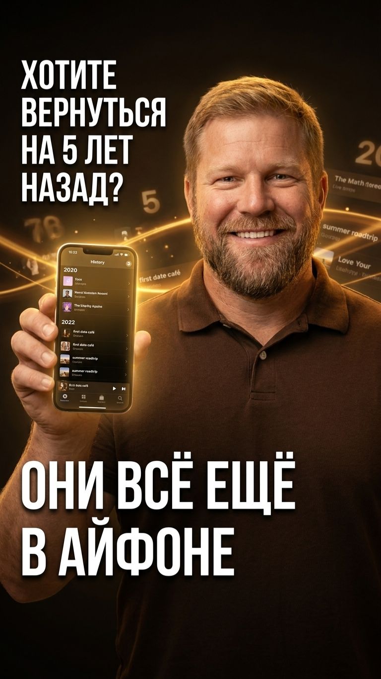 Shazam на IPhone — капсула времени. Где найти треки из прошлого?