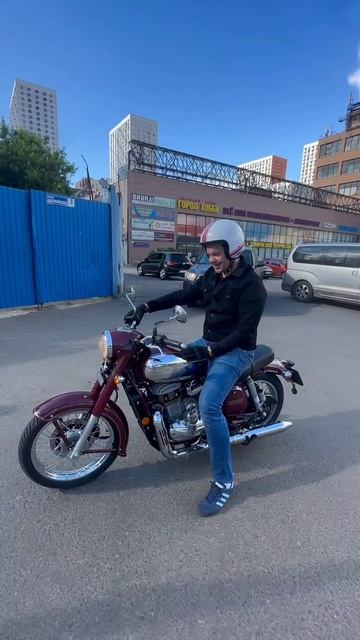 Тест-драйв мотоцикла Ява 300 Прага (Jawa 300 CL), первые впечатления и эмоции