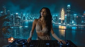 Hong Kong Skyline at 2AM  Only The Lights Remember Us  Deep Melodic House Flow