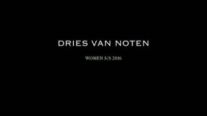 Показ женской коллекции Dries Van Noten 094 весна-лето 2016 (без звука)