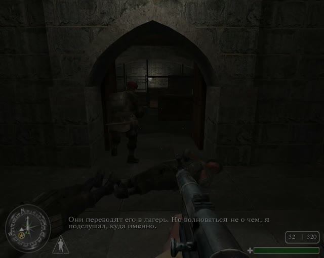 Call of Duty 1 Замок Освобождение Капитана Прайса #3