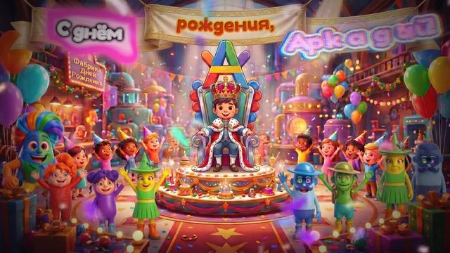 Аркадий, с днём рождения!