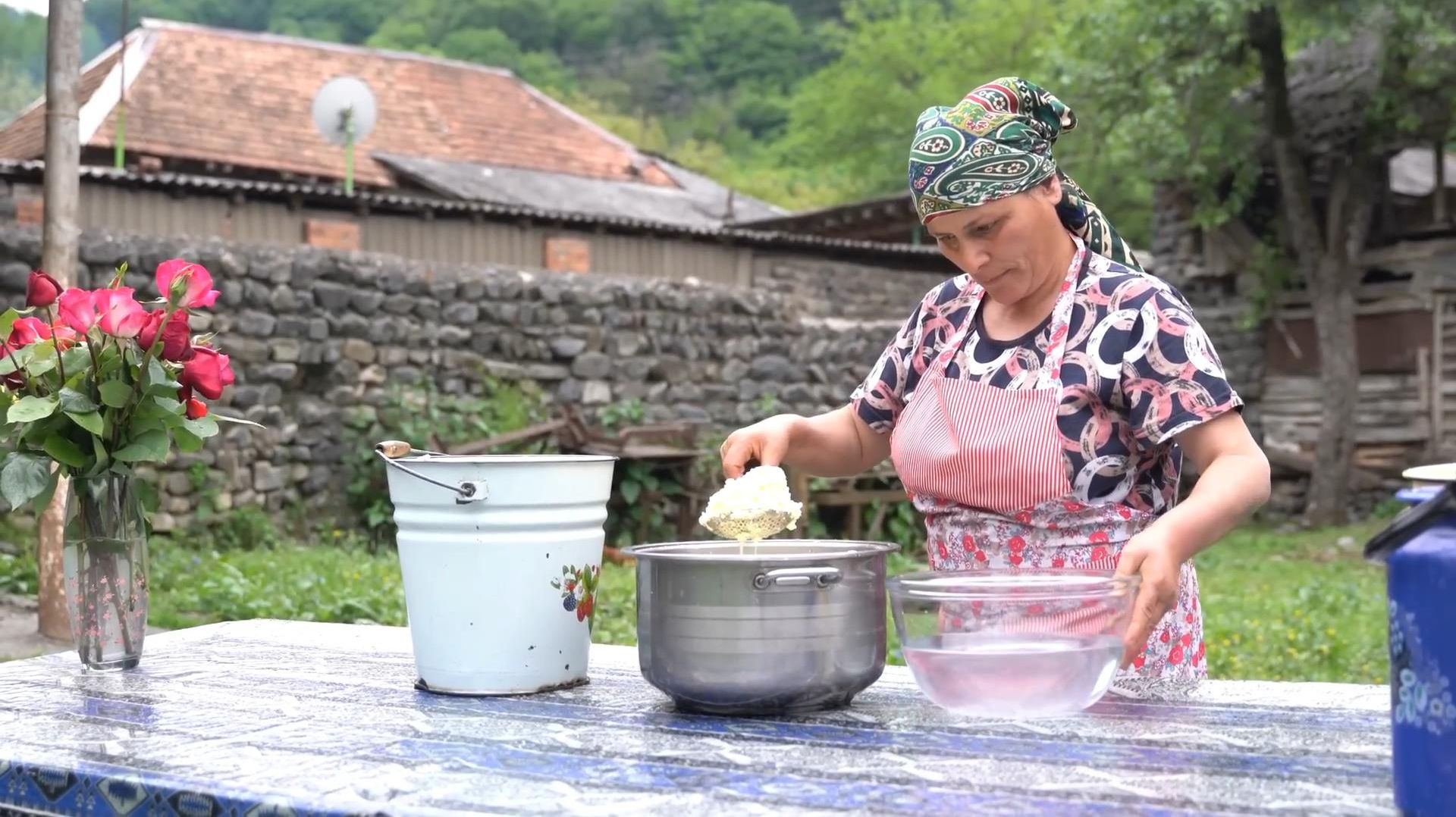 Рецепт овечьего сыра Лаваш Сладкая клубника и домашнее варенье смотреть онлайн