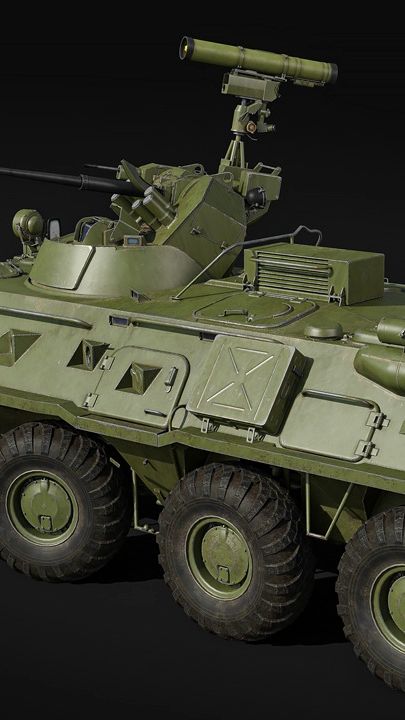 БТР-82АТ. Реалистичные бои War thunder