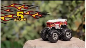 Hot wheels monster trucks five alarm