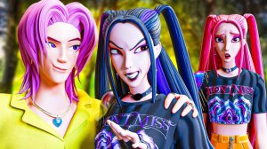 У МИРЫ ЕСТЬ СЕСТРА-БЛИЗНЕЦ! K-Pop Охотницы на Демонов Huntrix анимация