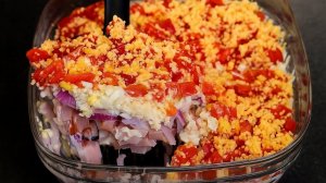 Праздничный Салат «Нежный» за 10 минут. Самый вкусный Салат, что я когда-либо ел!