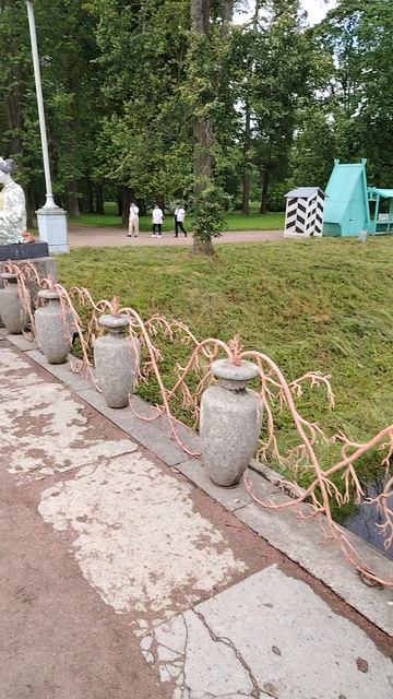 Пушкин. Александровский парк. Большой китайский мост.