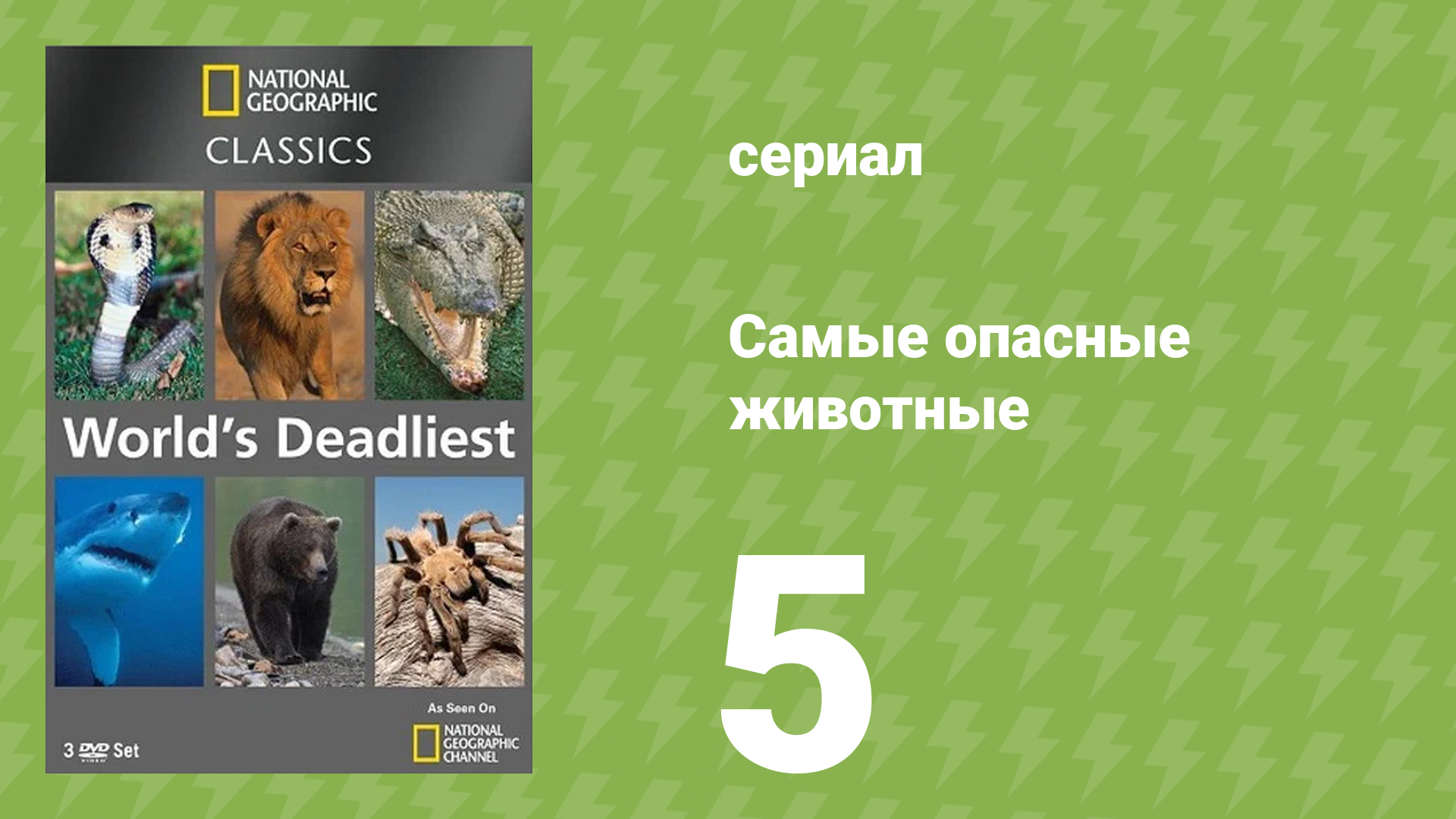 Самые опасные животные 5 серия (документальный сериал, 2007)