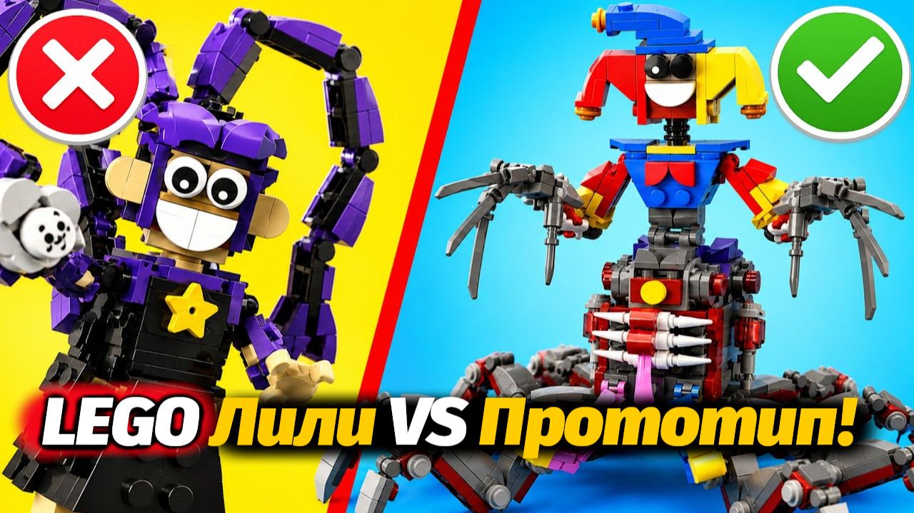 Как сделать целый набор фигурок Poppy Playtime из LEGO? от Guide Blocks и Buggy Huggy (рус. дубляж)