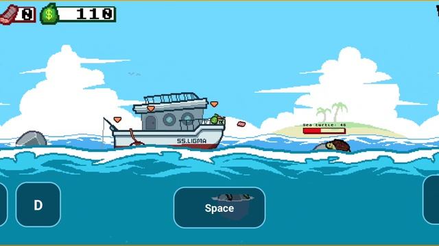 Играю в Scale The Depths на Андроид