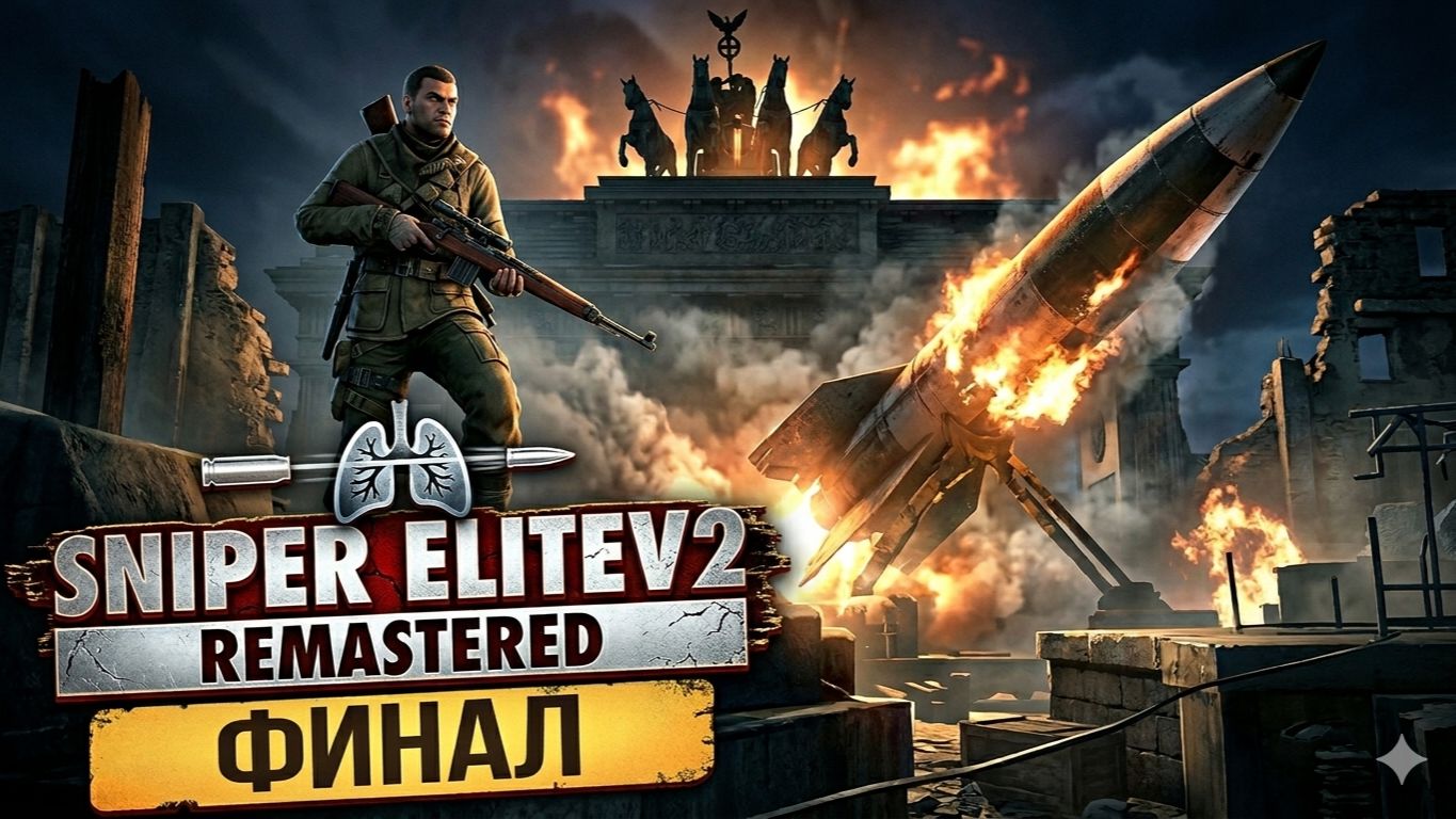 Sniper Elite V2 Remastered #5: Финал! Ракетодром в Кепенике и Ворота мира