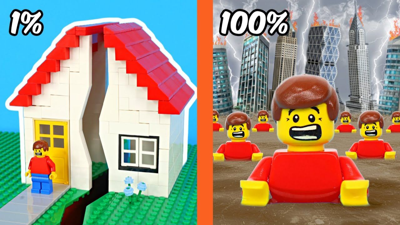 Я смоделировал LEGO-АПОКАЛИПСИС...
