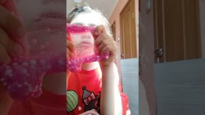 Слайм. Я играю с слаймом