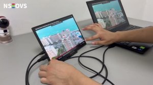 NSEOVS 10.5-дюймовый сенсорный портативный монитор（Модель: NC140F ）