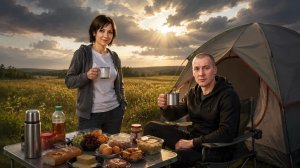 Наш поход: палатки, еда и крутые эмоции.