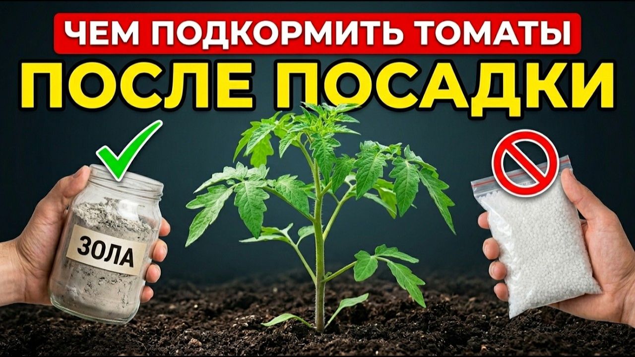 Когда кормить томаты после высадки Ошибка, которая губит половину урожая.