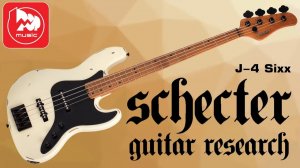 Бас-гитара Schecter J-4 Sixx (подписная модель Nikki Sixx)
