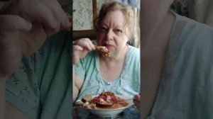 Мукбанг - умудохалась перемыла все🍛