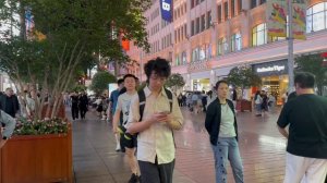 Шанхай. Radisson Blu New World Shanghai и вечерняя Нанкинская -Nanjing Road