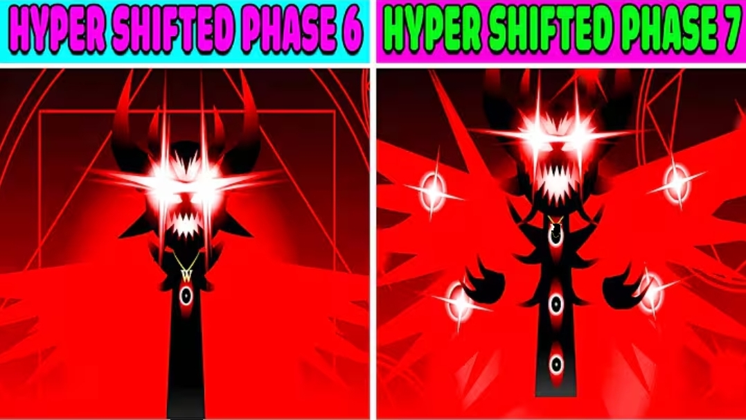 Sprunki Phase 6 Hyper Shifted против Sprunki Phase 7 Hyper Shifted