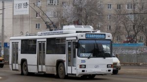 Поездка на троллейбусе БТЗ-52764Р (№225) по маршруту №8