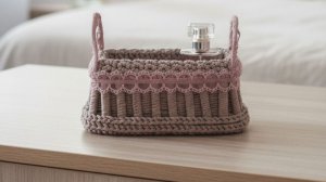мастер класс создания декоративной корзинки из полимерного шнура, плетение