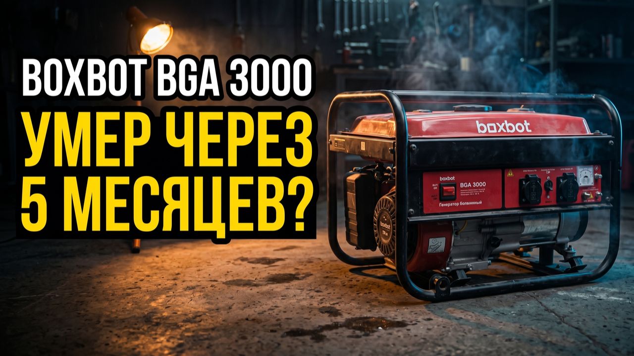 Генератор Boxbot BGA 3000: Работал 5 Месяцев И Умер — Почему смотреть онлайн