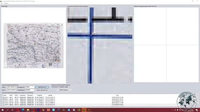 Global Mapper- Привязка Американских топографических карт.