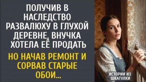 Истории из жизни Получив в наследство развалюху в глухой деревне, внучка хотела её продать…