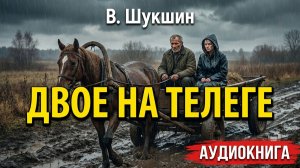 Василий Шукшин. Двое на телеге. Аудиокнига рассказ  #литература