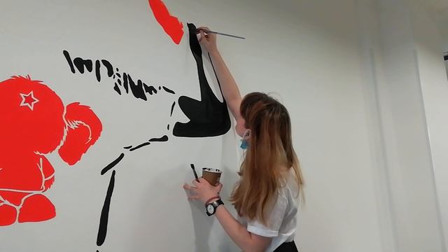Настенная роспись в той самой чебуречной