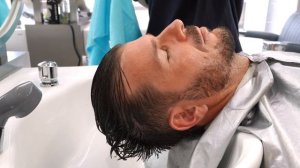 ASMR💈 笑顔が素敵な理容師の真剣施術（カット・マッサージ・スタイリング・シェーブ）