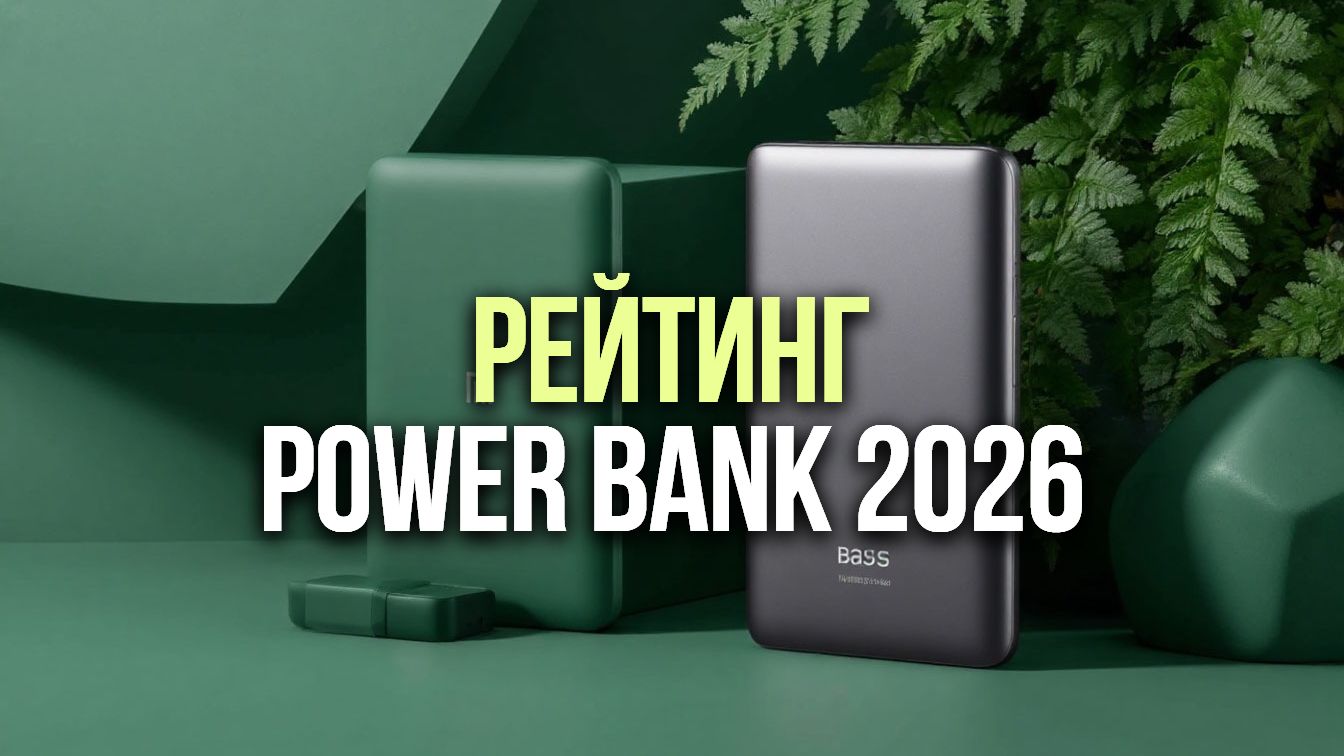 Топ-5 Power Bank 2026: лучшие модели для смартфонов, ноутбуков и гаджетов.