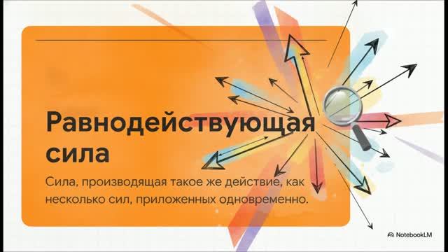Физика 10 класс § 22 Принцип суперпозиции сил