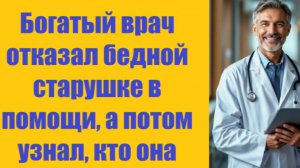 Истории из жизни | Аудио рассказы | Богатый врач отказал бедной старушке в    | Жизненные истории