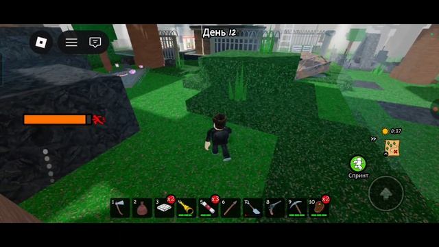 Играю в игру пародию на 99 ночей в лесу но только с бабкой смотреть онлайн