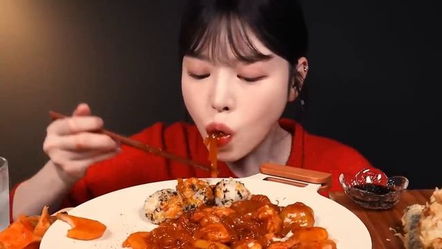 Мукбанг Корейский мукбанг Еда на камеру 🤤 залипательно